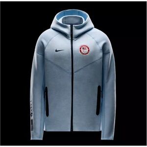 Nike  USA Paralympic Jacket 2024 US Tech Fleece Windrunner Jacket FN1242-441 M
